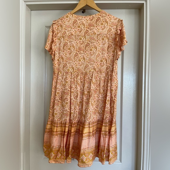 Arnhem Wander Mini Dress Ochre, size 8 BNWT - Picture 3 of 5